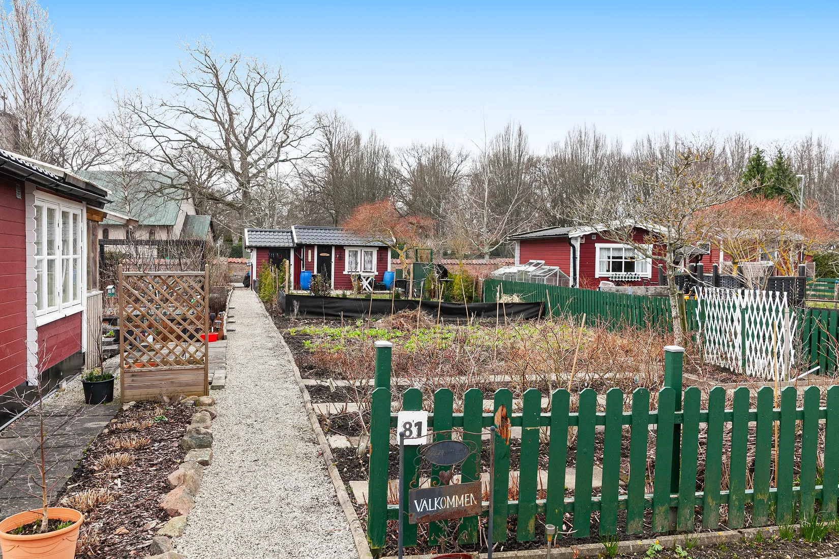 Fritidshus, Kapelluddens koloniförening, Kyrkogårdsgatan 21, Höganäs