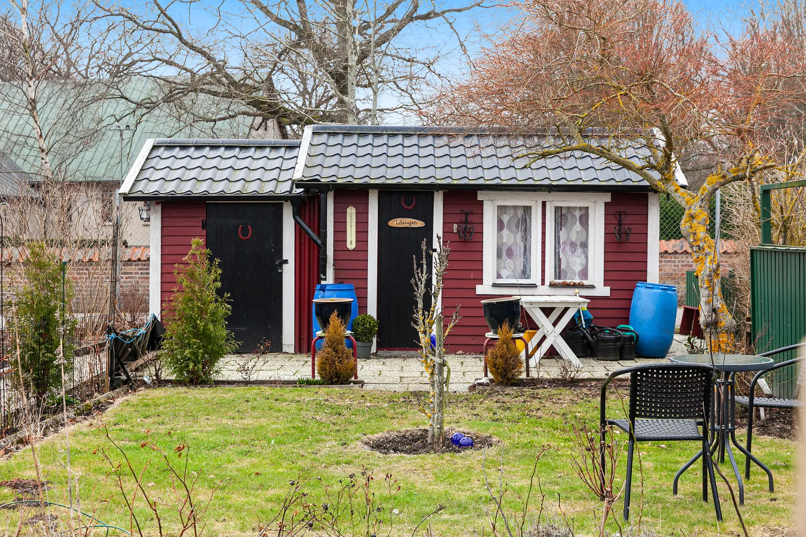 Fritidshus, Kapelluddens koloniförening, Kyrkogårdsgatan 21, Höganäs