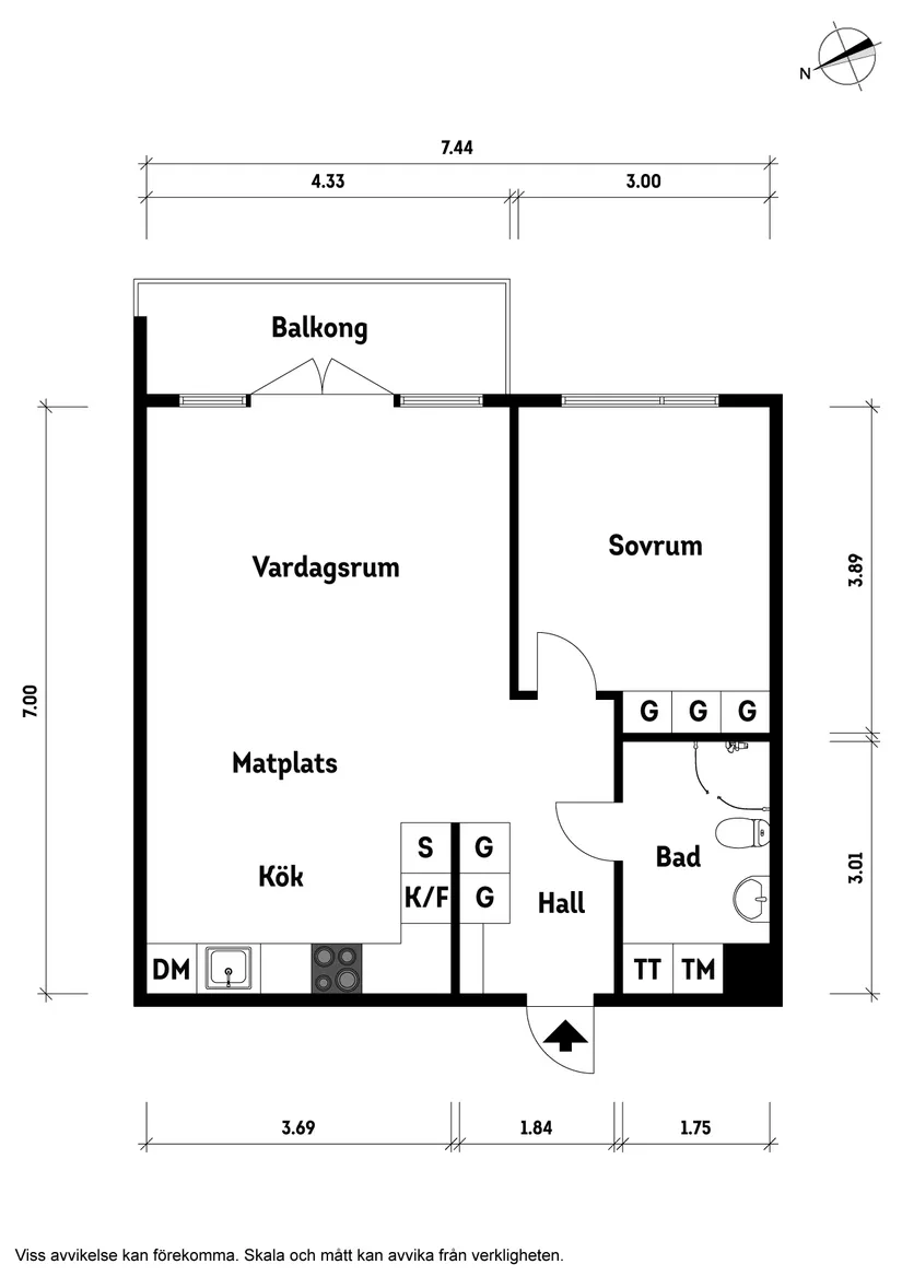 Bostadsrätt, Björkrisvägen 20, Björkris, Kungsbacka