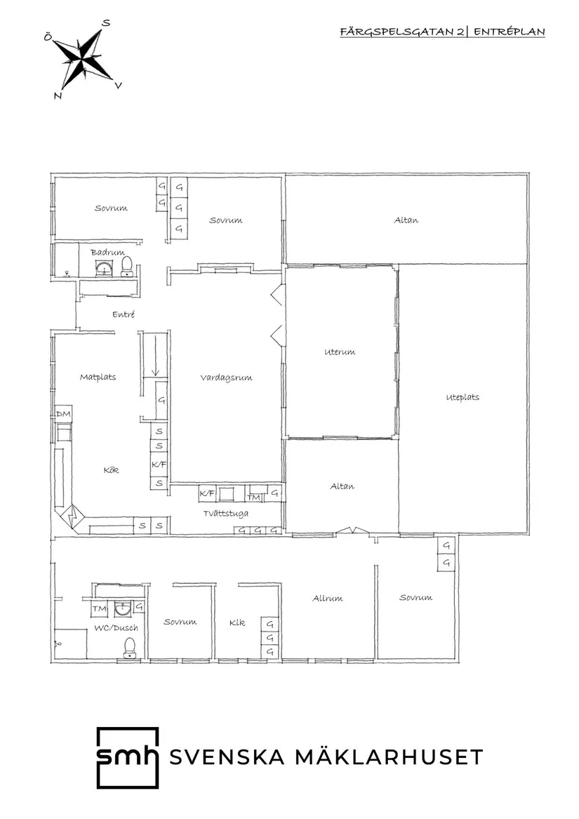 Villa, Färgspelsgatan 2, Göteborg