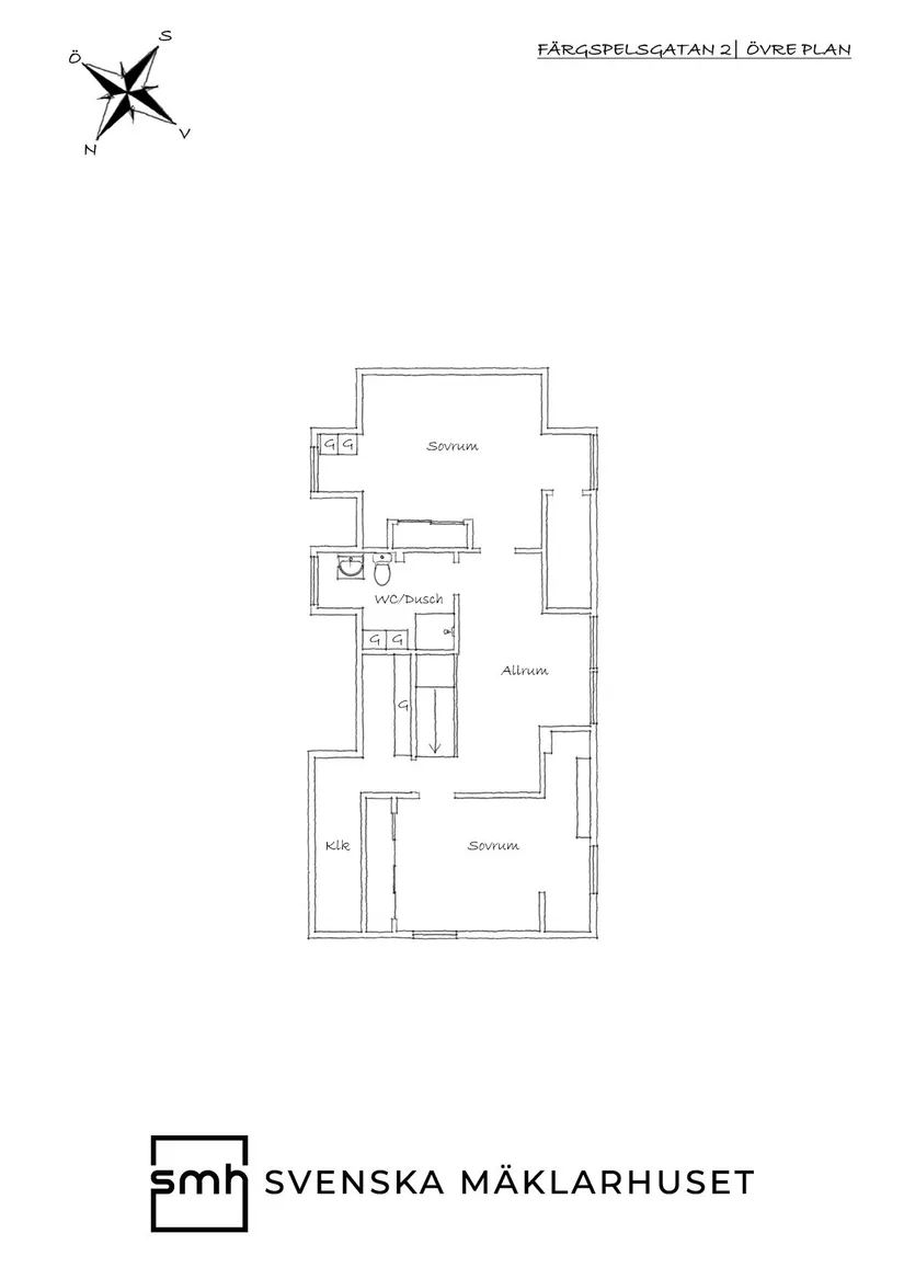 Villa, Färgspelsgatan 2, Göteborg