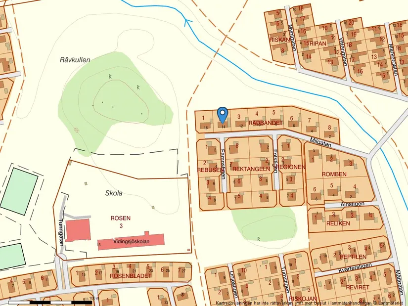 Villa, Milgatan 14, Vidingsjö, Linköping