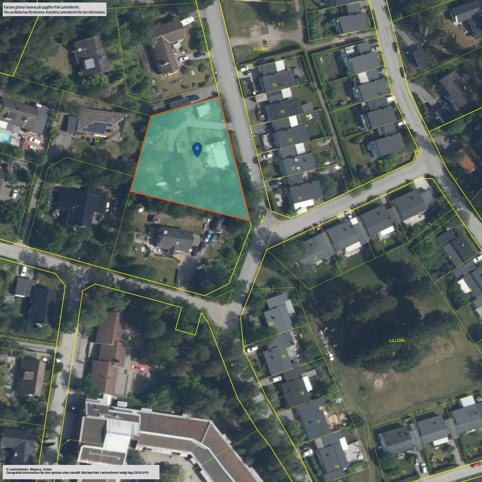 Villa, Solbovägen 7, Rönninge/Nytorp, Salem