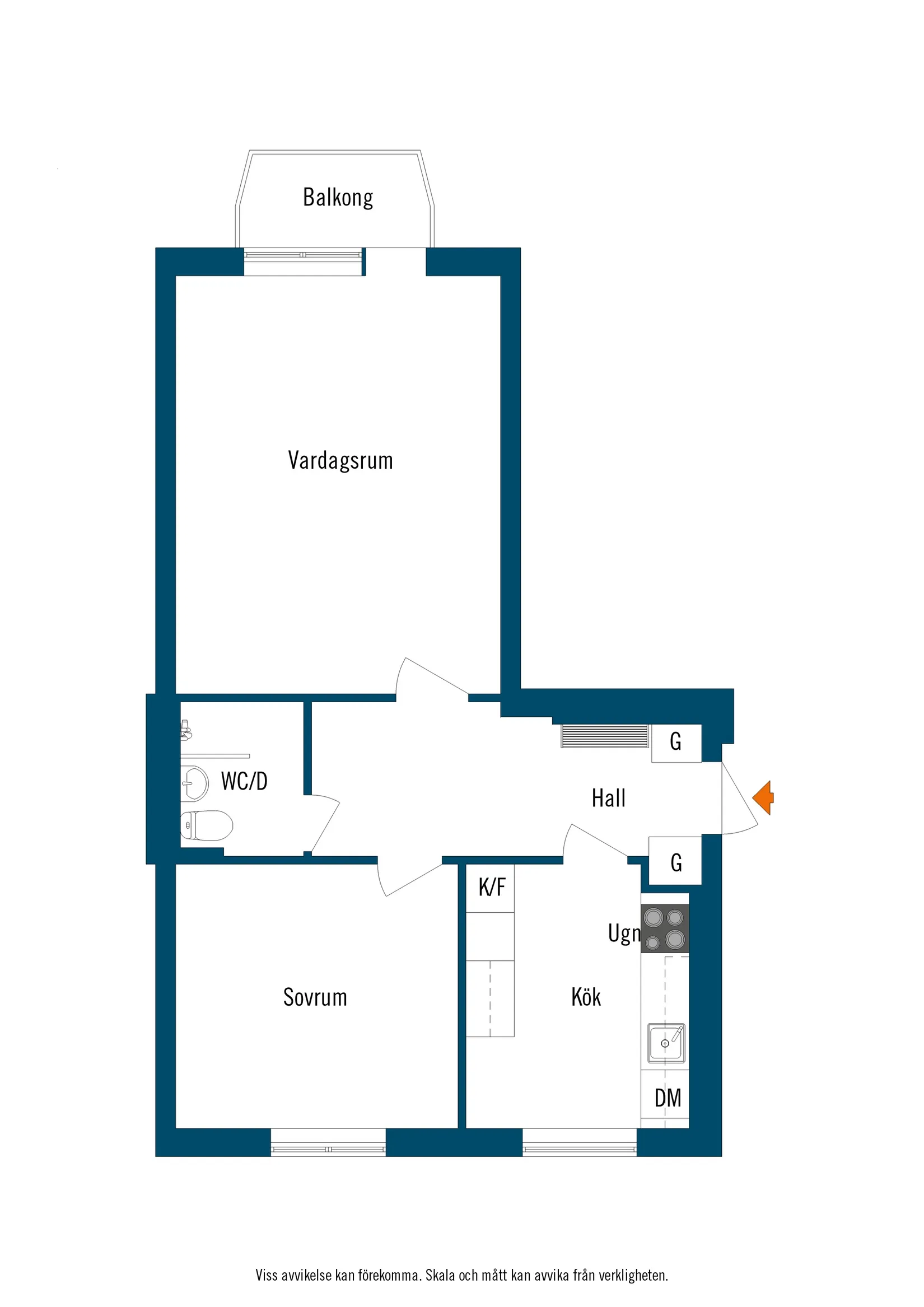 Bostadsrätt, Måsvägen 10A, Väster, Lund