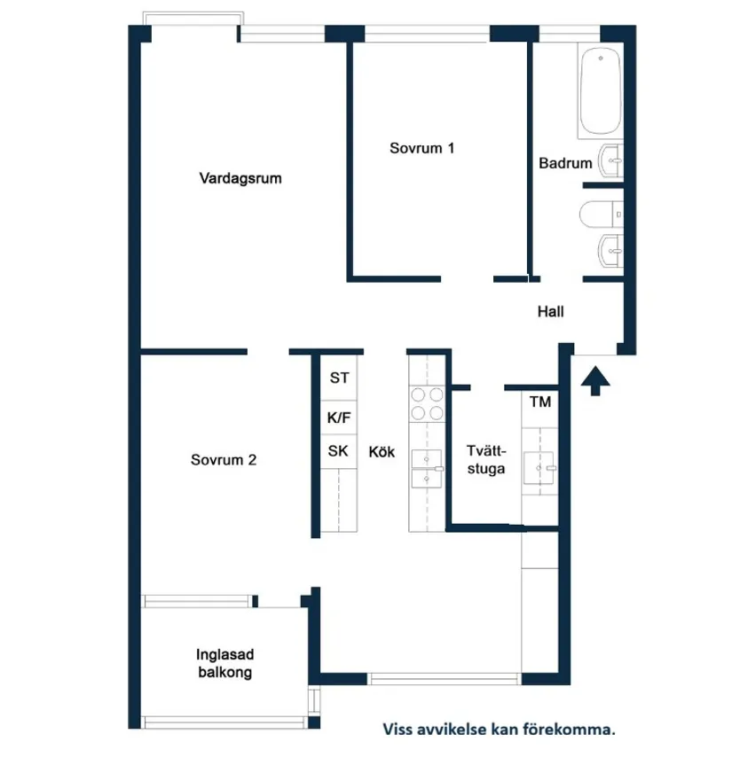 Bostadsrätt, Gråsparvsvägen 5, Råby, Västerås
