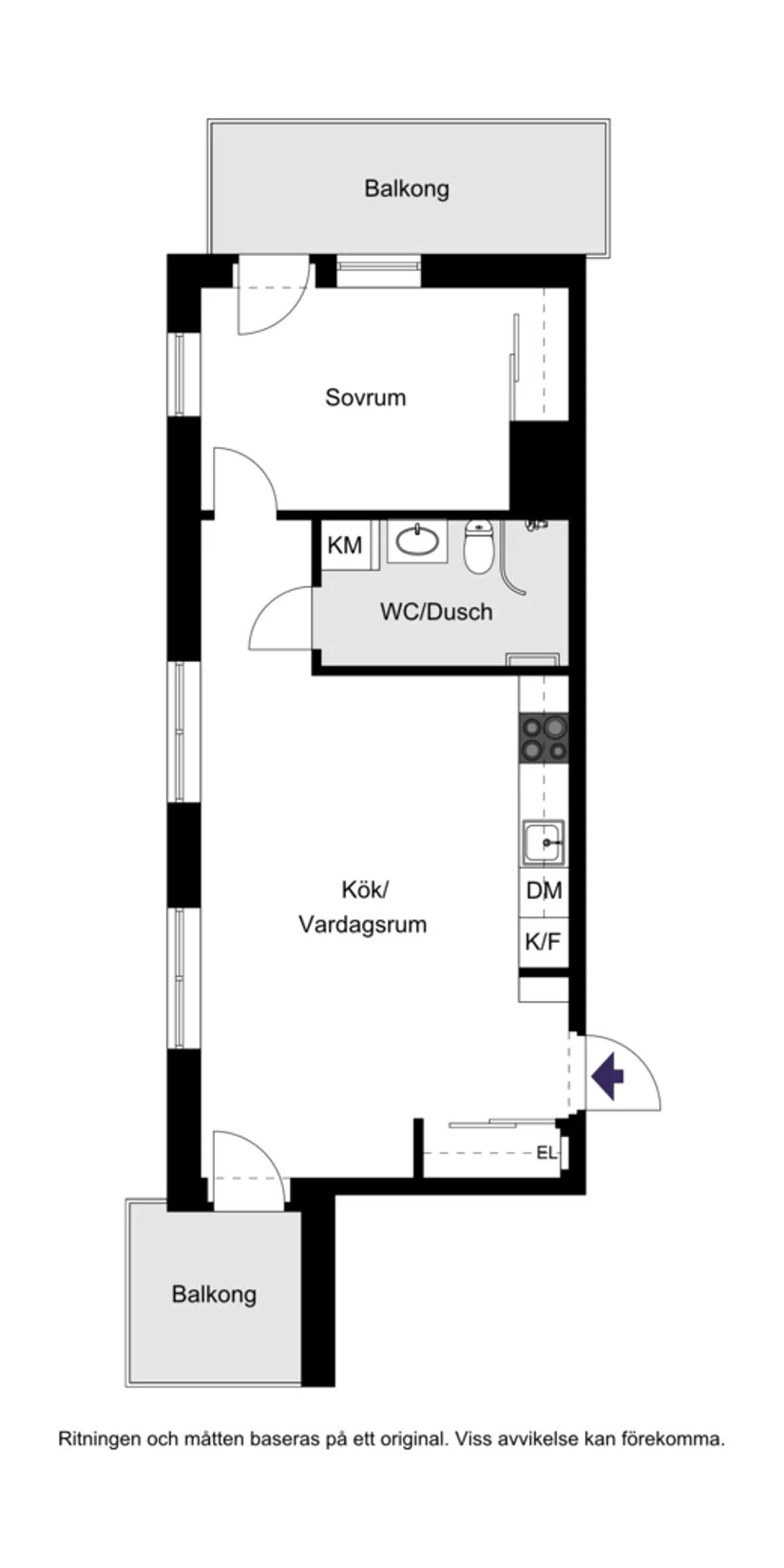 Bostadsrätt, Årstaskogs Väg 7A, högst upp!, Liljeholmskajen/Årstaberg, Stockholm
