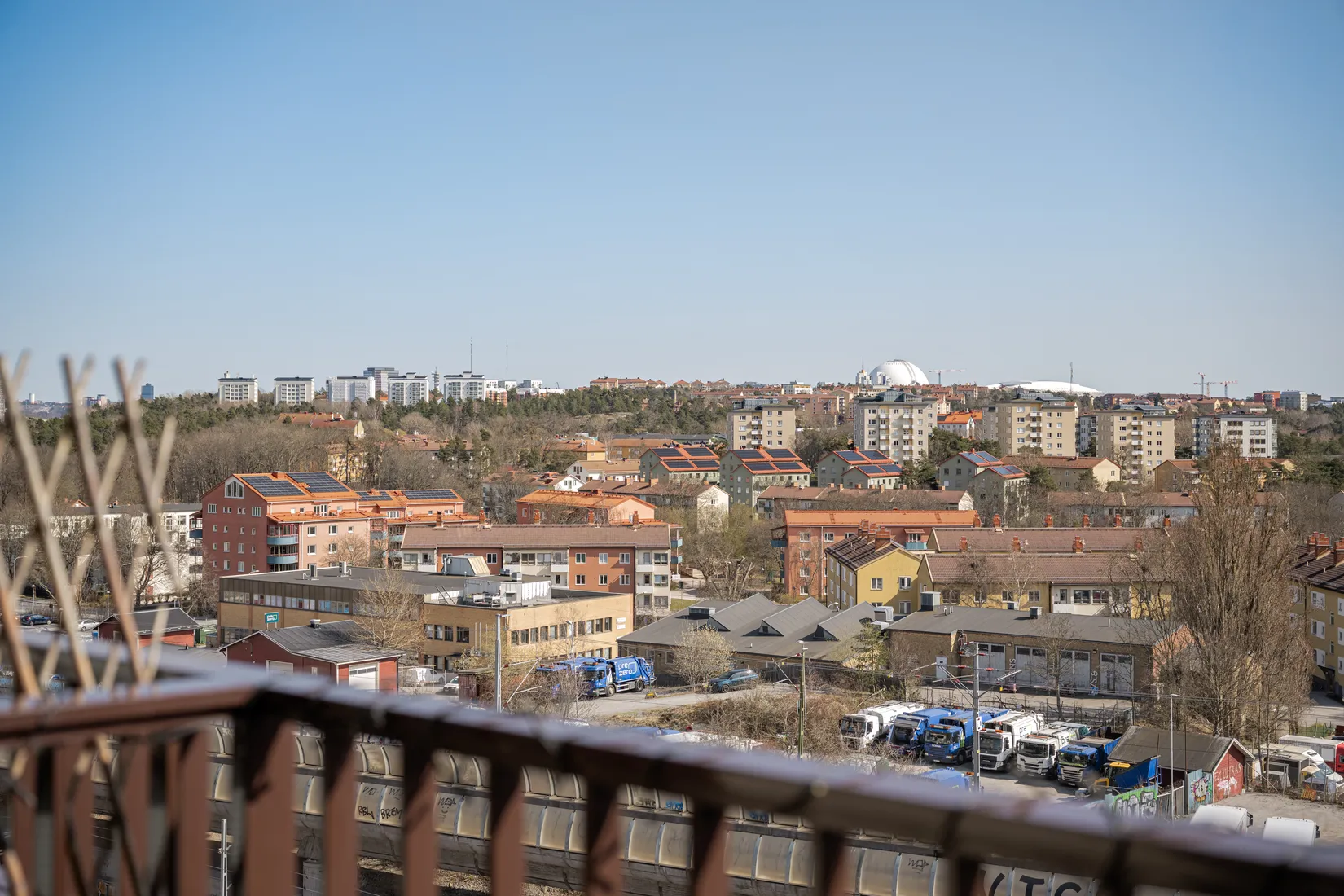 Bostadsrätt, Årstaskogs Väg 7A, högst upp!, Liljeholmskajen/Årstaberg, Stockholm