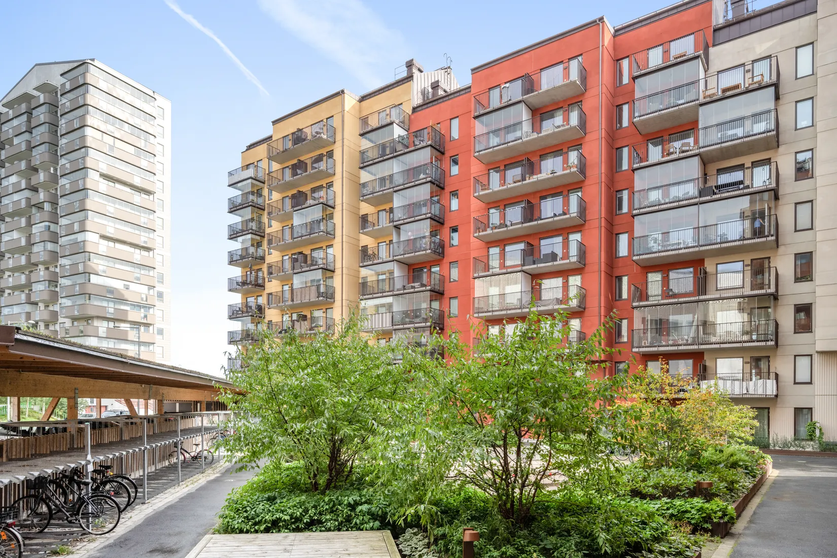 Bostadsrätt, Årstaskogs Väg 7A, högst upp!, Liljeholmskajen/Årstaberg, Stockholm