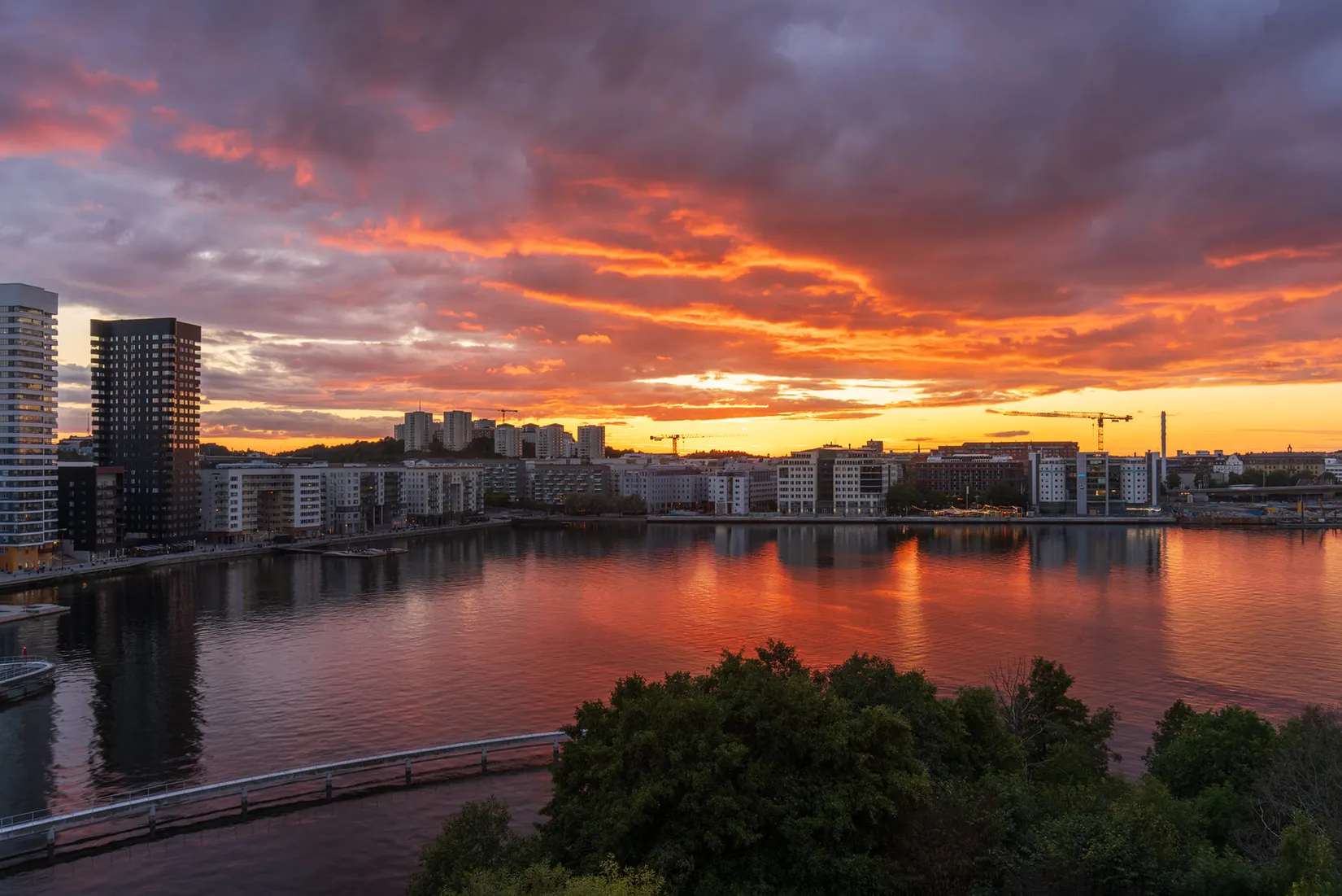 Bostadsrätt, Årstaskogs Väg 7A, högst upp!, Liljeholmskajen/Årstaberg, Stockholm