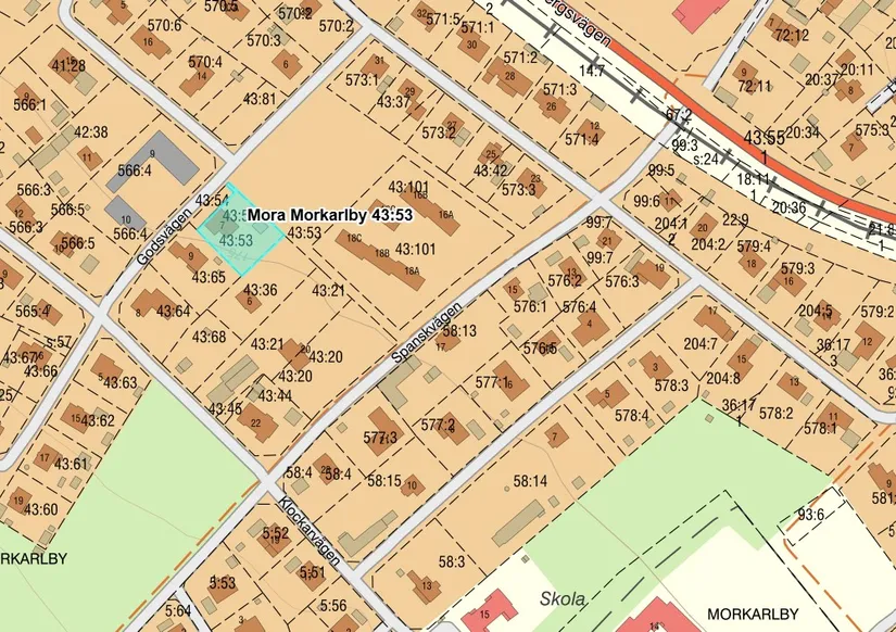 Villa, Godsvägen 7, Morkarlby, Mora