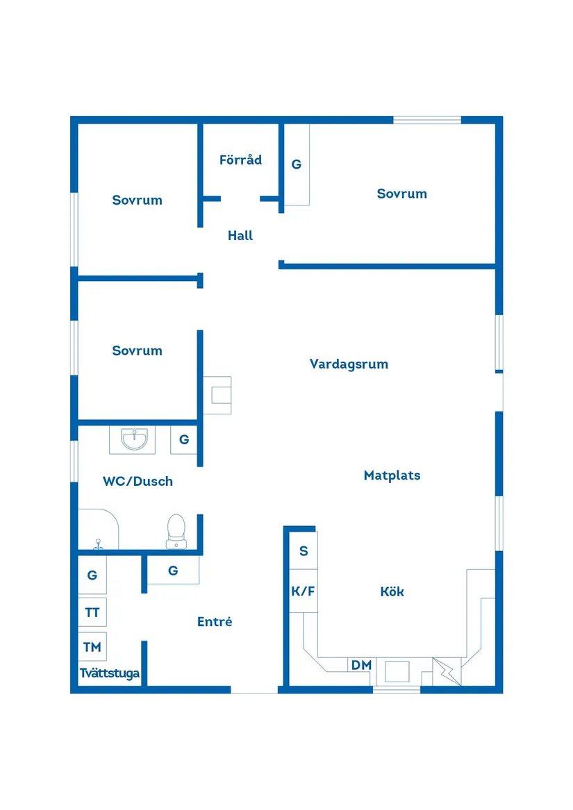 Villa, Västberg Vickusvägen 9, Rättvik