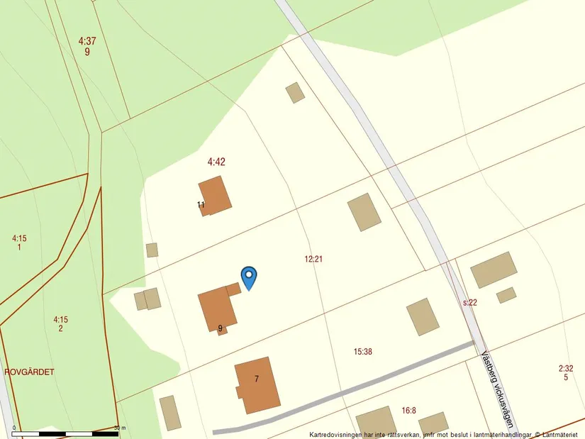 Villa, Västberg Vickusvägen 9, Rättvik