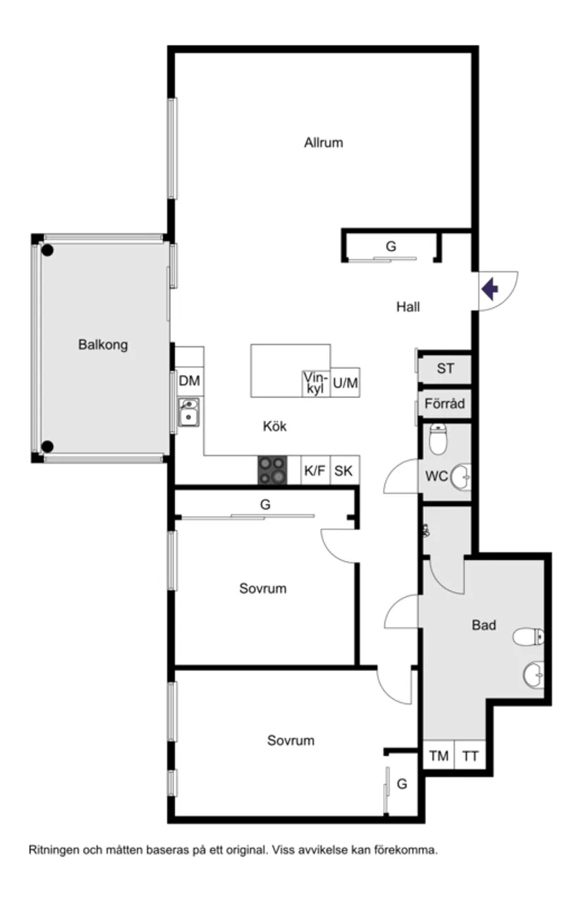 Bostadsrätt, Östergatan 1, Centrum, Ängelholm