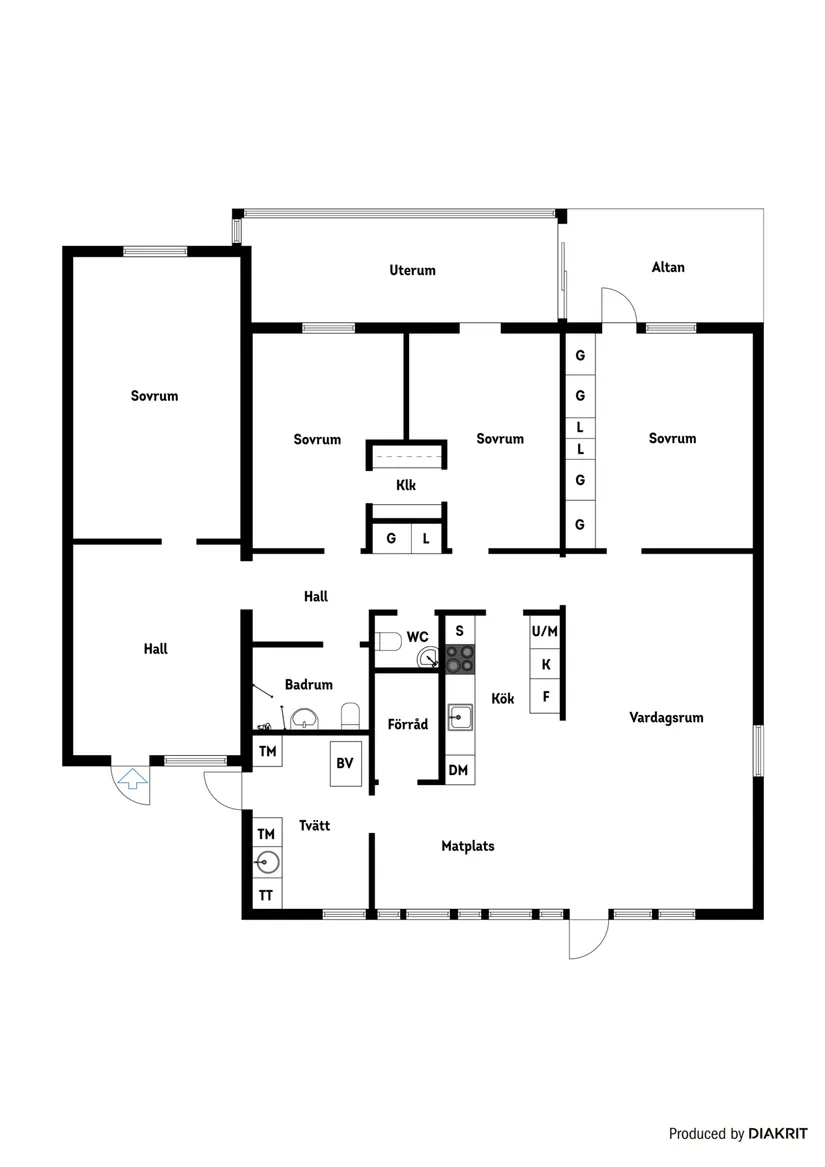 Villa, Radhus, Vallsundsvägen 156, Vallsund, Oxelösund