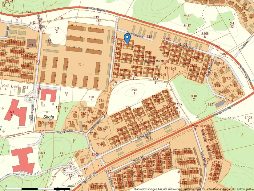 Villa, Radhus, Fornborgsgatan 20, Torslanda - Centrum, Göteborg