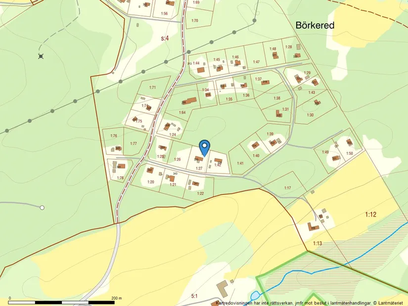 Villa, Hallandsås Börkered 330, Börkered, Laholm