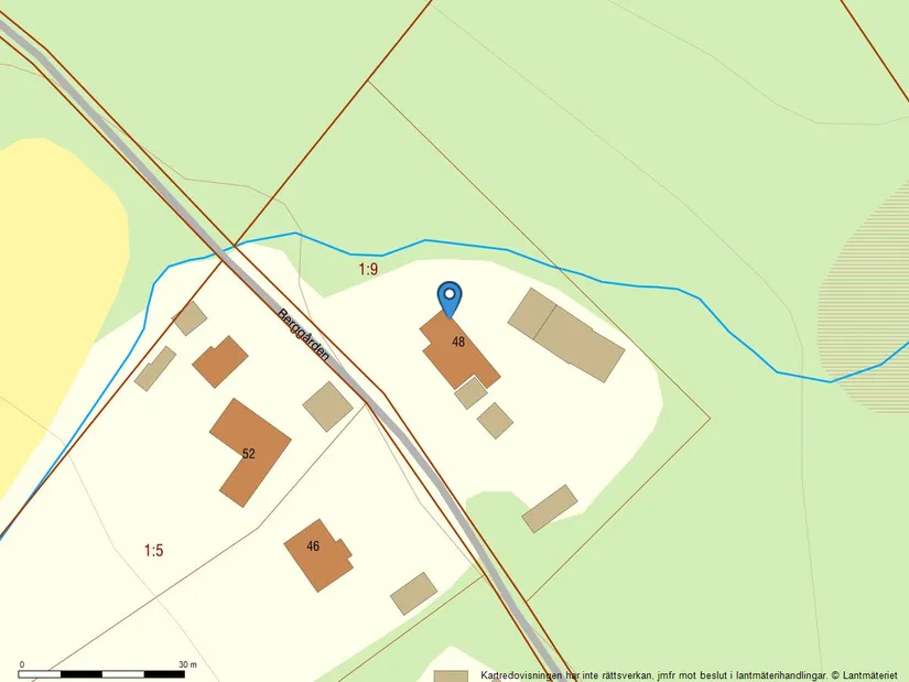 Villa, Berggården 48, Aspeboda, Falun