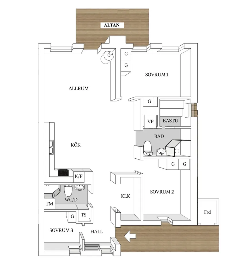 Bostadsrätt, Vemdalsskalet Äventyrsstigen 3B, Vemdalsskalet, Härjedalen
