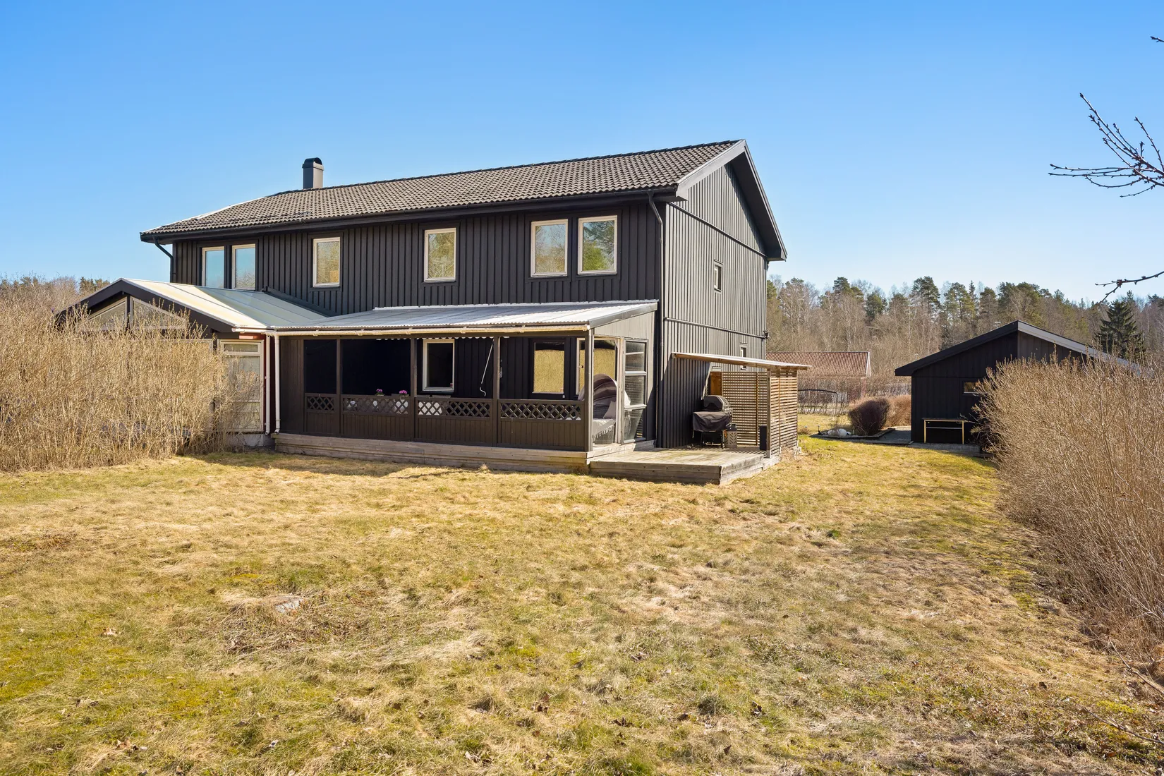 Villa, Radhus, Båtsbacken 2B, Hagviken, Håbo