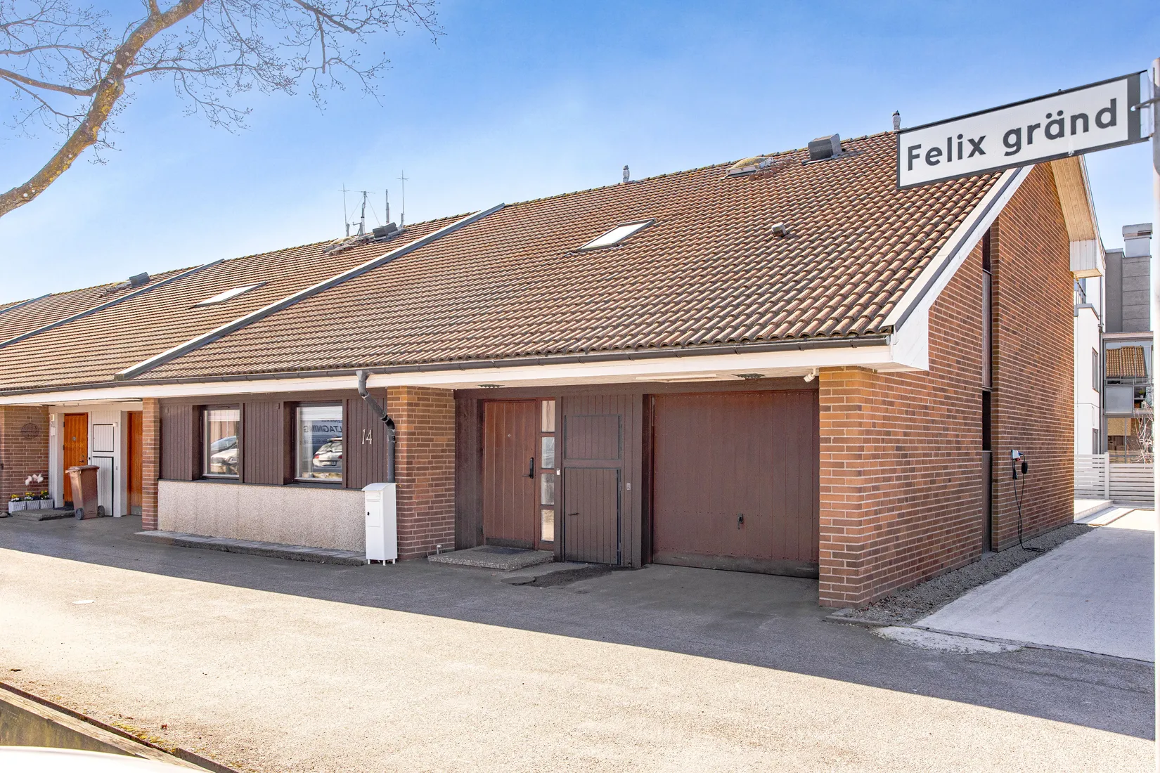 Villa, Felix gränd 14, Centrum, Falkenberg