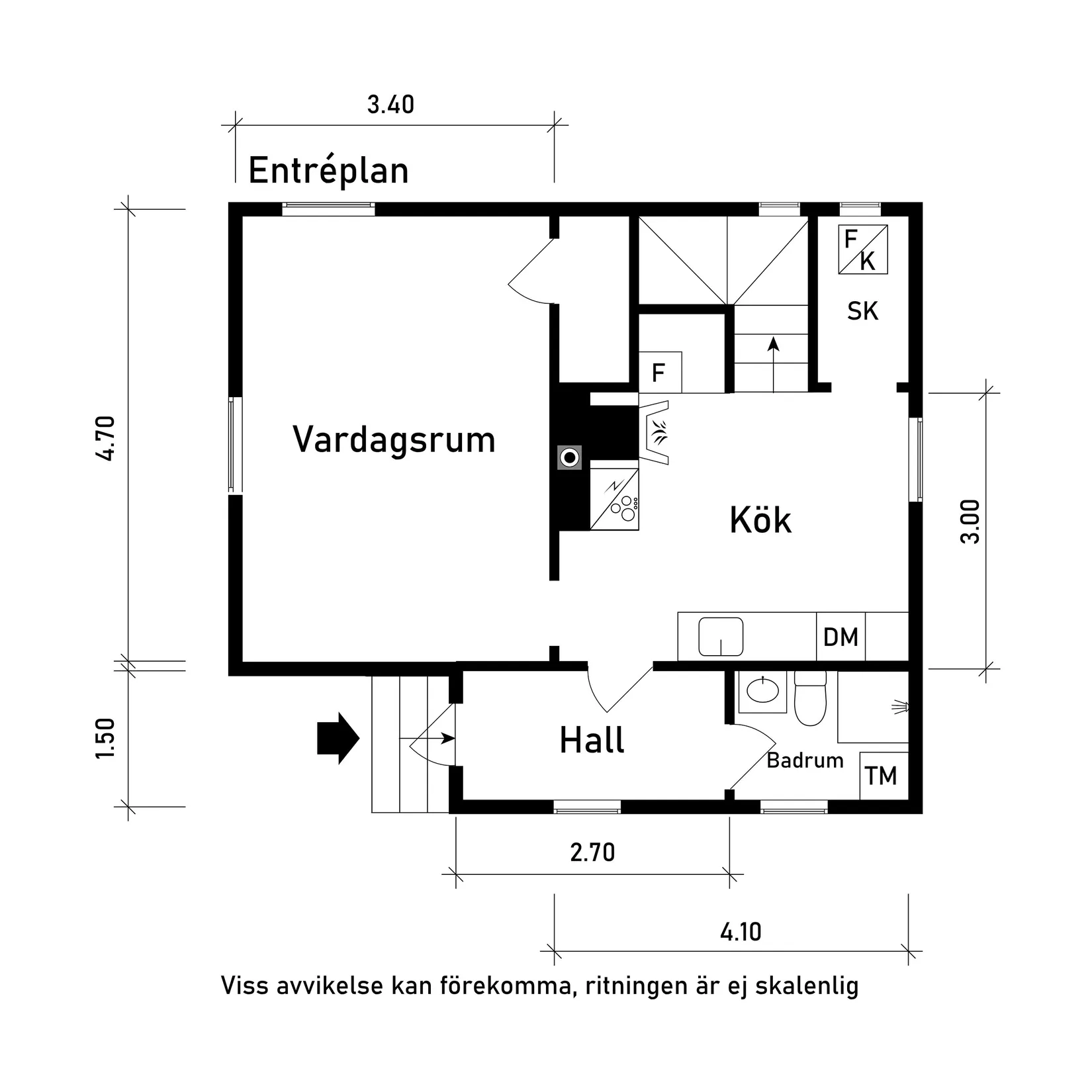 Villa, Stora Hov 5, Bjertorp, Vara