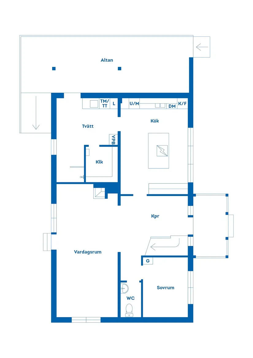 Fritidshus, Backafall, Kisa, Kinda