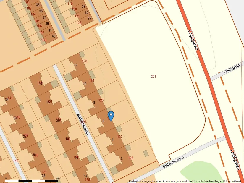 Villa, Radhus, Stålverksgatan 6, Bäckby, Västerås