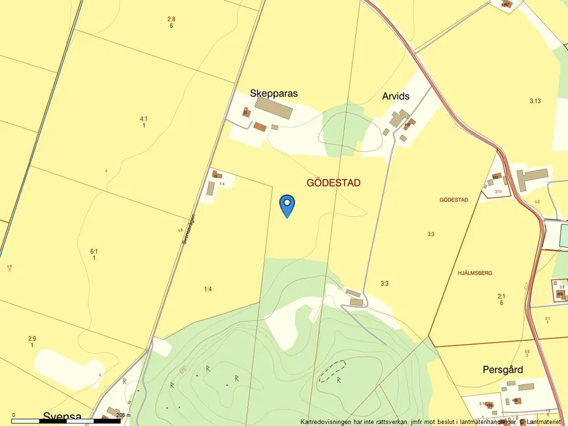 Gård/Skog, Svensavägen 31, Fjärås, Kungsbacka