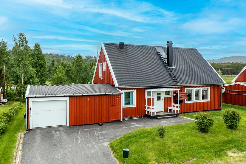 Villa, Guldringen 20, Forsvallen, Gällivare