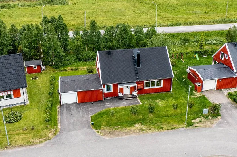 Villa, Guldringen 20, Forsvallen, Gällivare