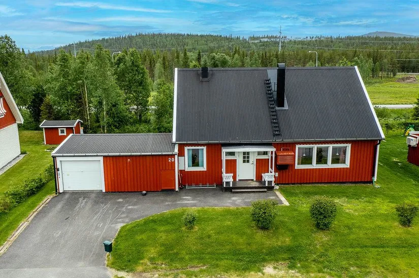 Villa, Guldringen 20, Forsvallen, Gällivare