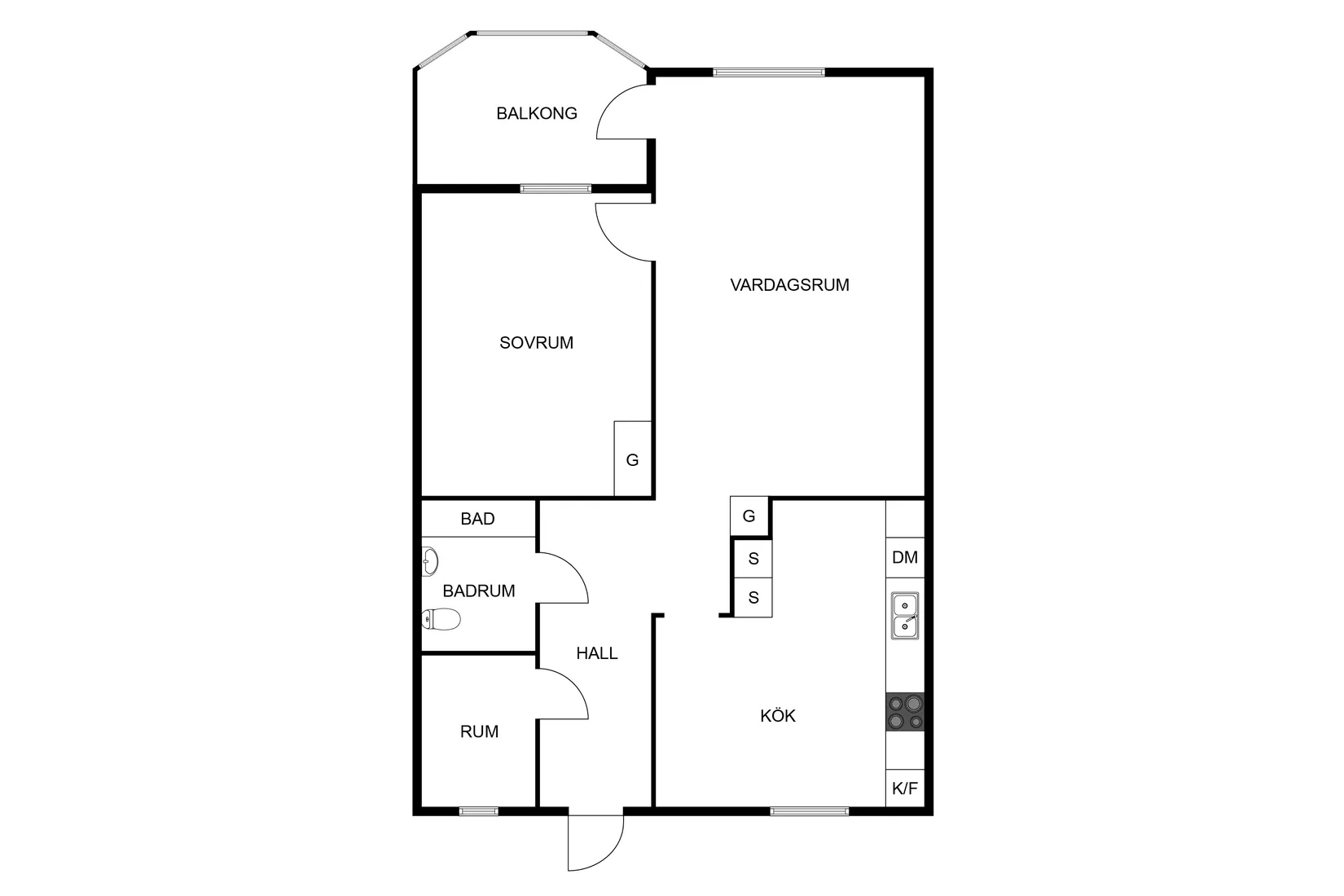 Bostadsrätt, Storgatan 16, Lilla Edet Centrum, Lilla Edet