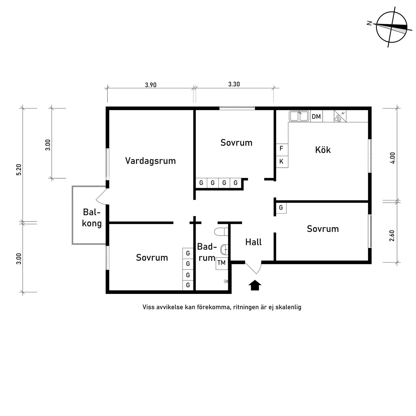 Bostadsrätt, Dotorpsgatan 60 B, Dotorp, Falköping