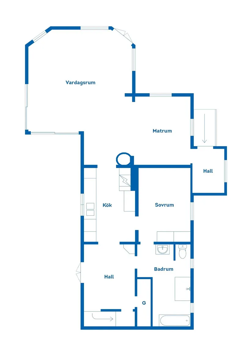 Villa, Notavallavägen 3, Asarum, Karlshamn