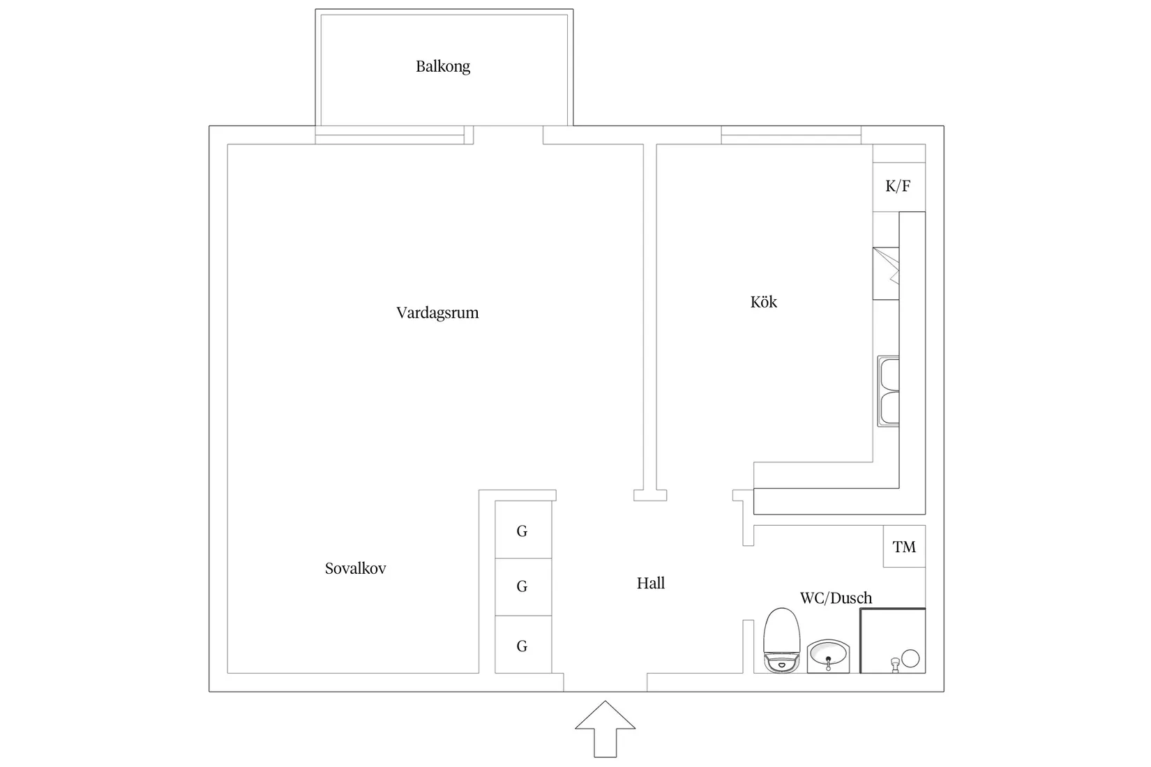 Bostadsrätt, Bågskyttegatan 4G, Mölndal - Jungfruplatsen, Mölndal