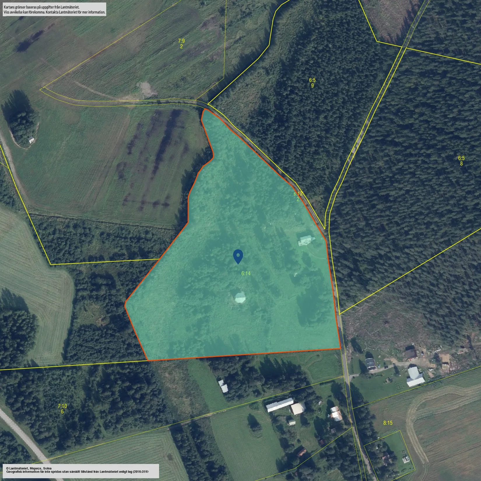 Gård/Skog, Svarttjärn 123, Svarttjärn, Skellefteå