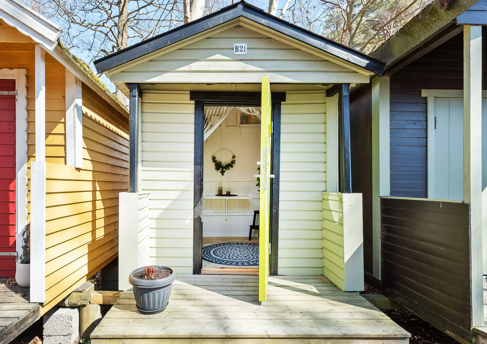 Fritidshus, Badhytt B21, Ystad