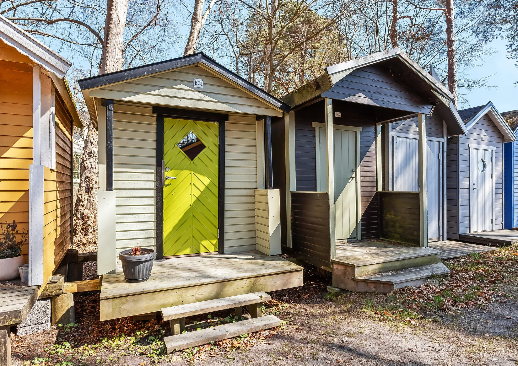 Fritidshus, Badhytt B21, Ystad