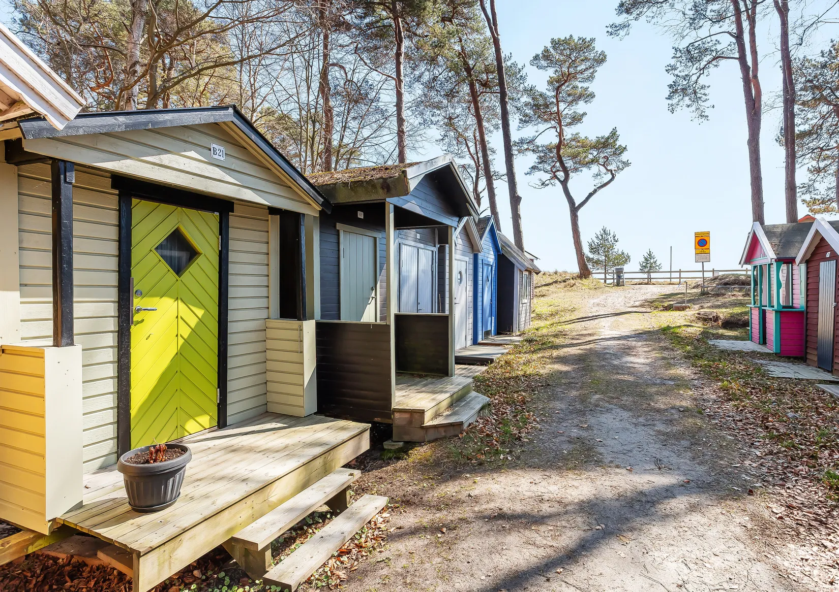 Fritidshus, Badhytt B21, Ystad