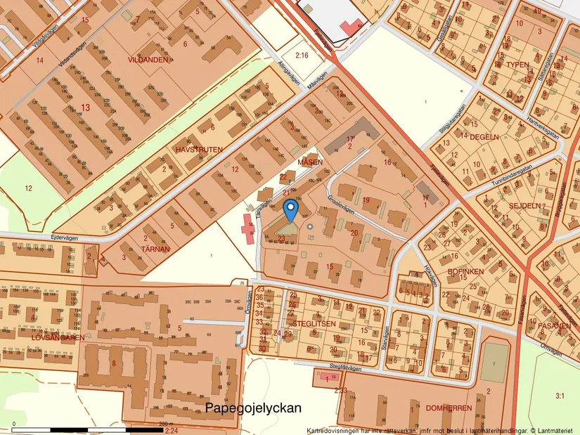 Bostadsrätt, Tärnvägen 8 A, Väster, Lund