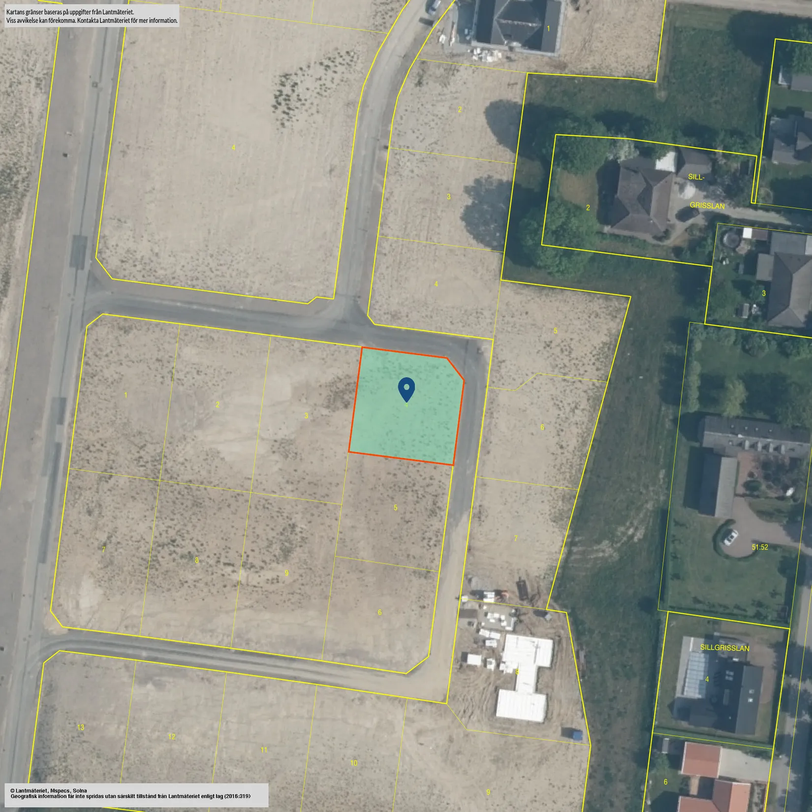 Tomt, Fjärilsgatan 8, Västeräng, etapp 2, Skurup