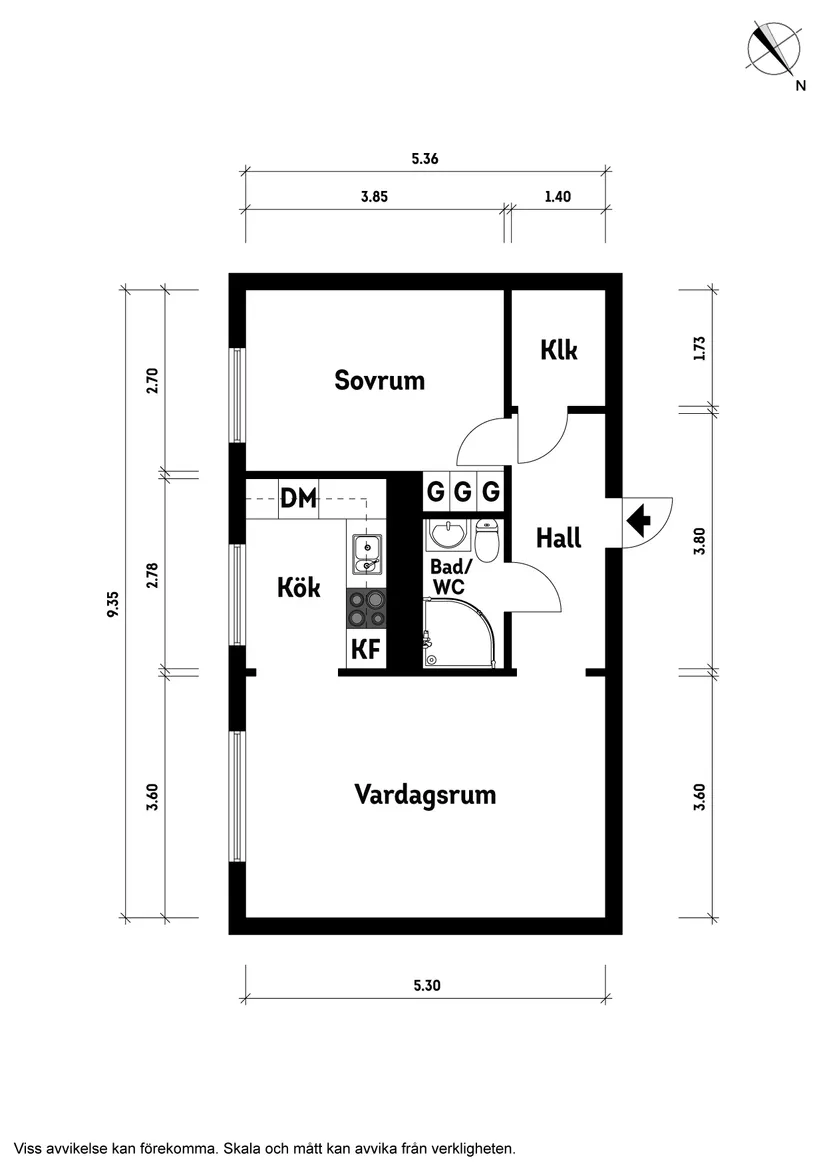 Bostadsrätt, Pinnharvsgatan 3C, Bifrost, Mölndal