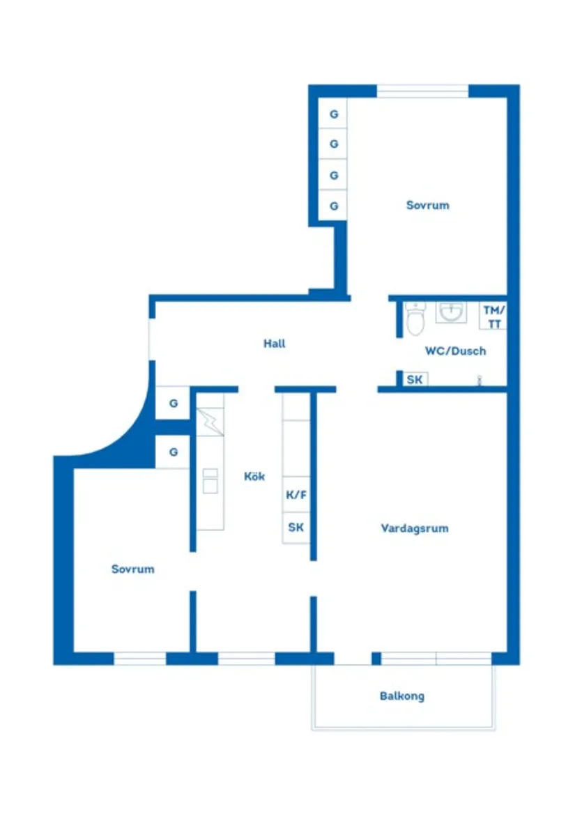 Bostadsrätt, Prebendegatan 3, Mariestad