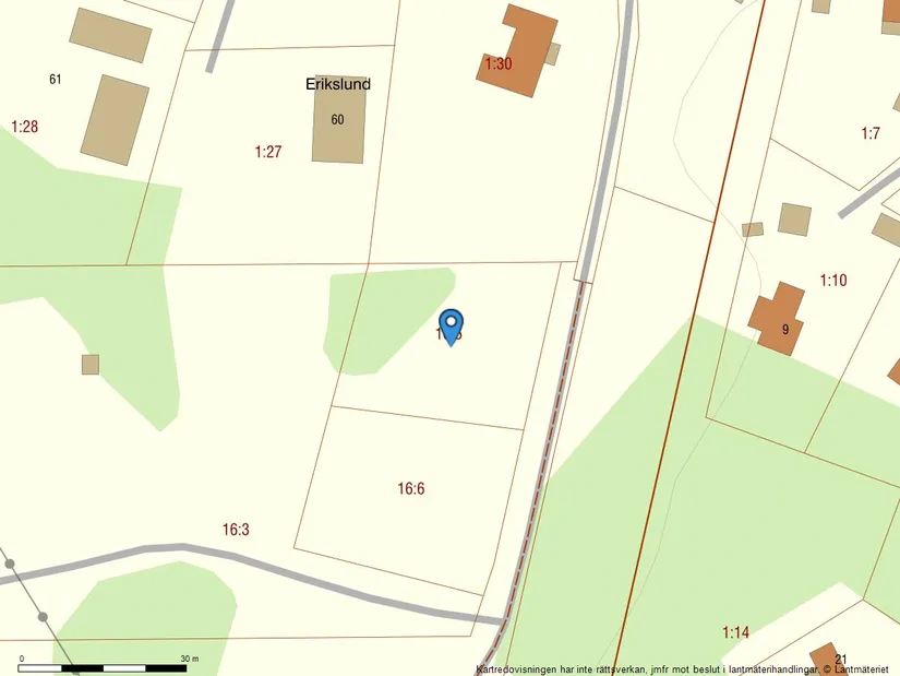 Tomt, Torsborg 65, Ramshammar, Eskilstuna