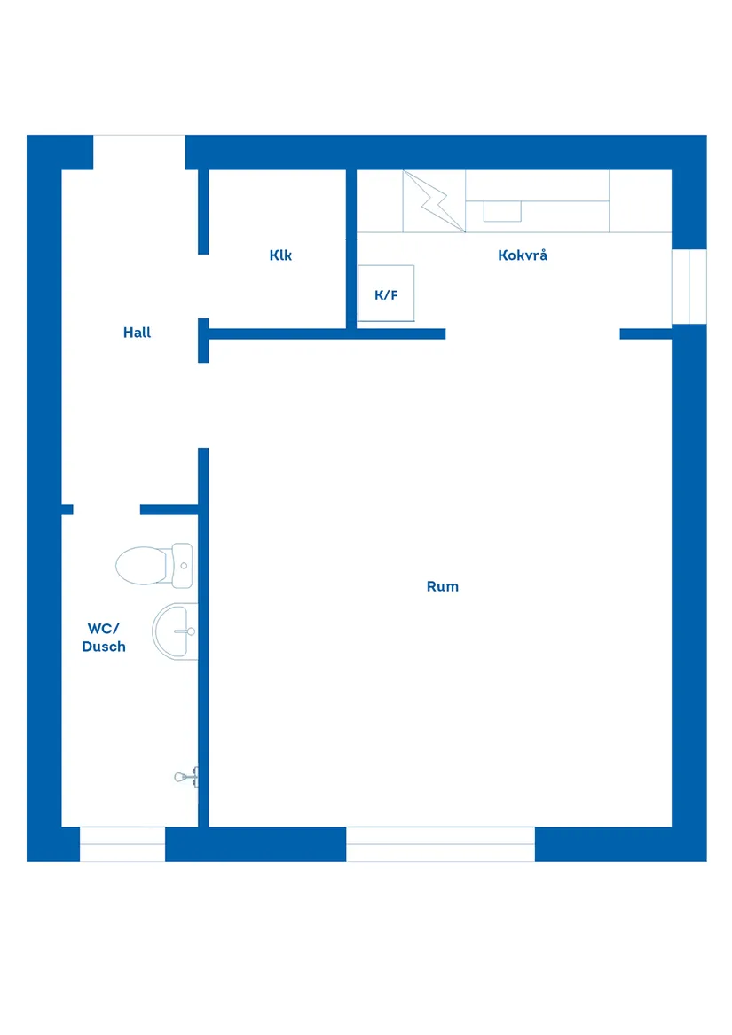 Bostadsrätt, Bryggaregatan 9A, Norr, Eskilstuna