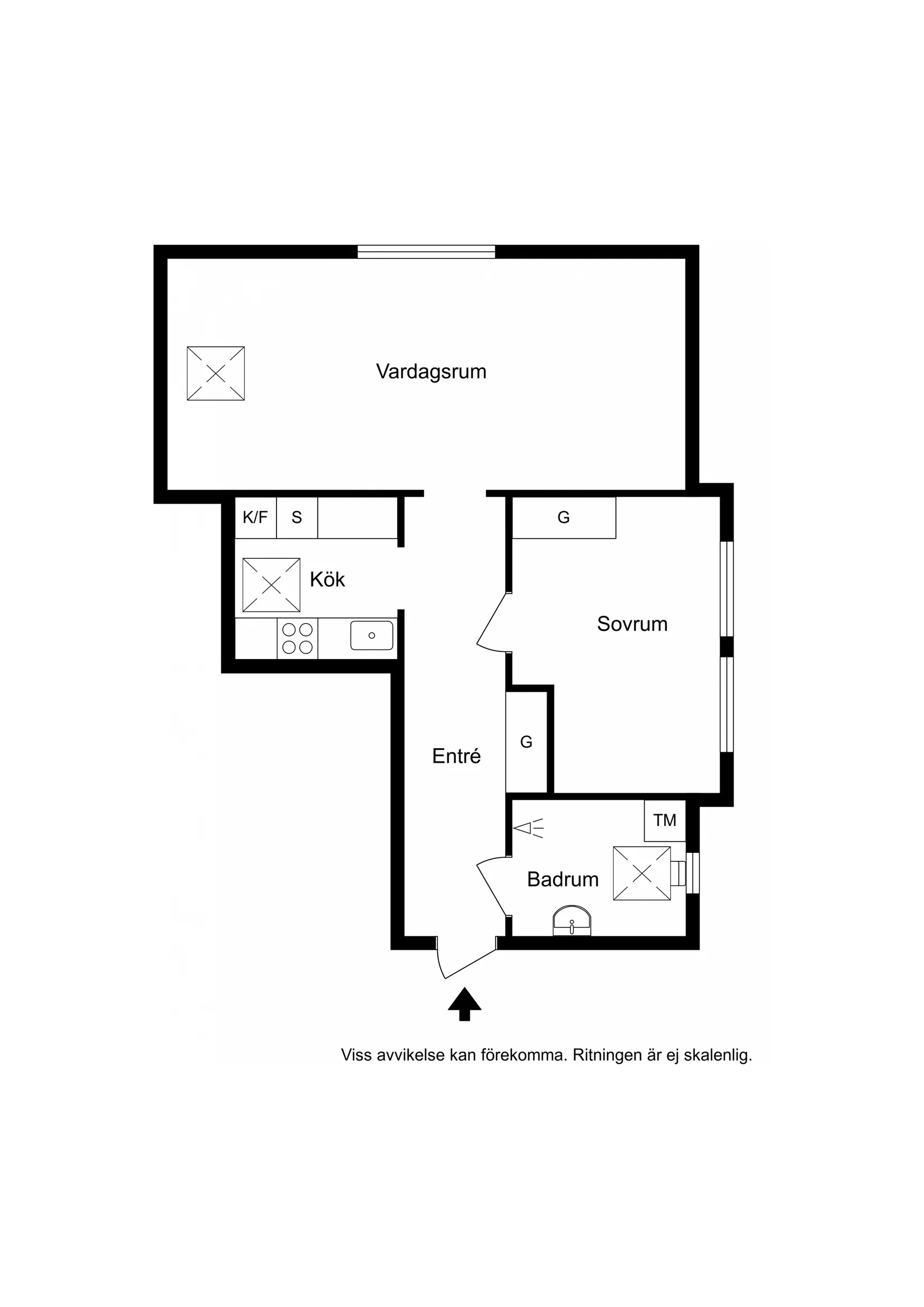 Bostadsrätt, Boråsgatan 8, Norrdal, Varberg