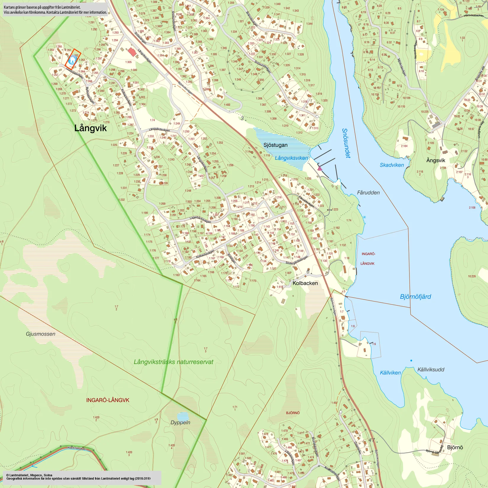 Villa, Gubbdalsvägen 18, Ingarö Långvik, Värmdö