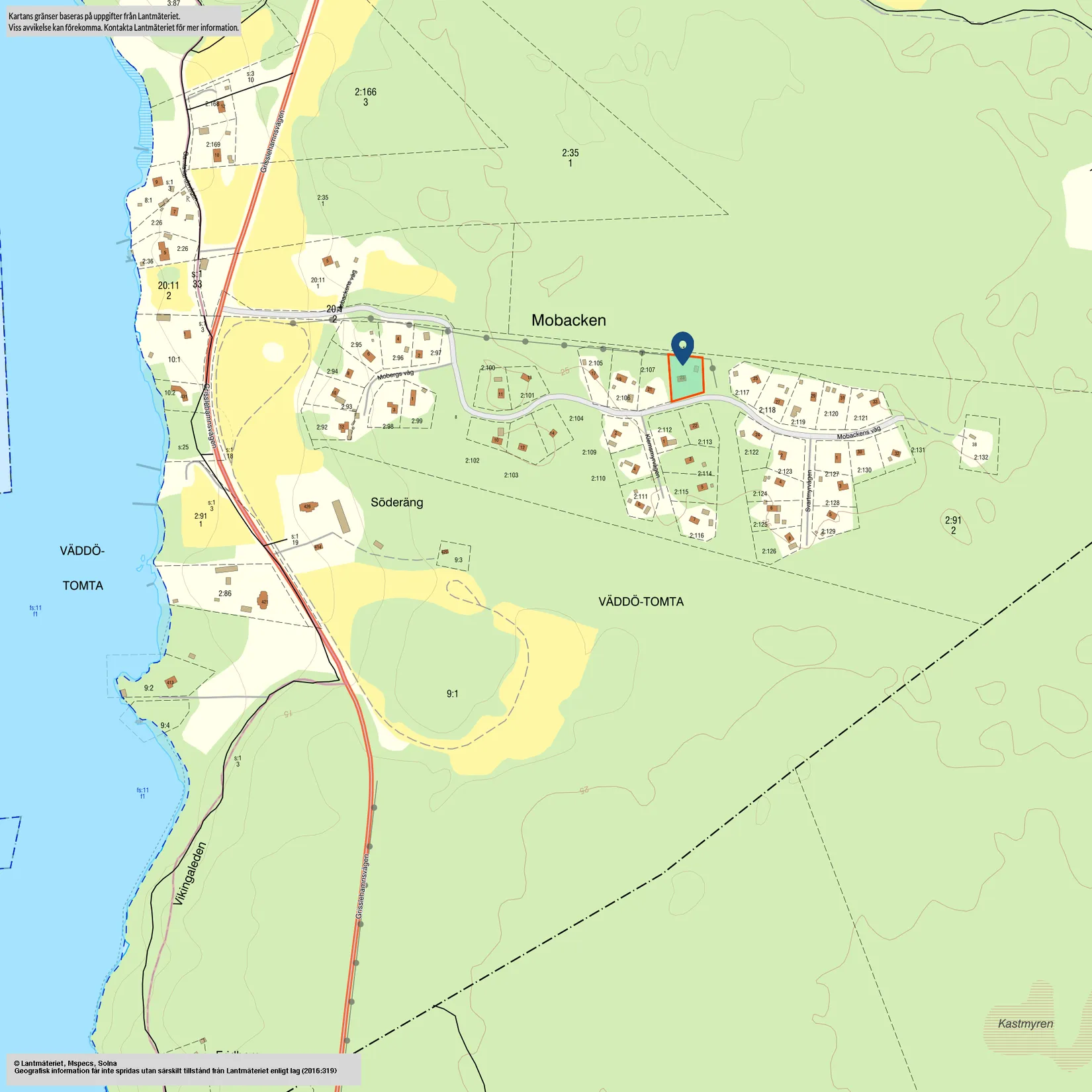 Fritidshus, Mobackens väg 23, Mobacken- Grisslehamn, Norrtälje