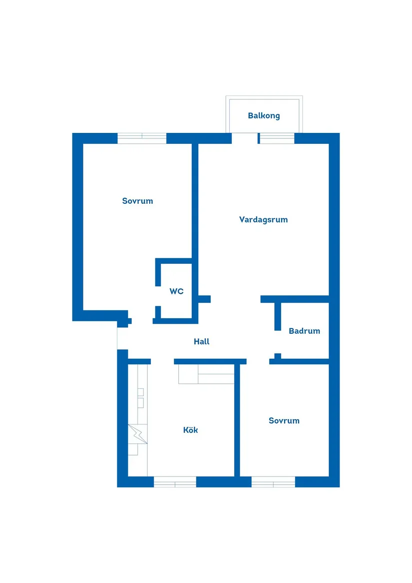 Bostadsrätt, Centralgatan 29A, Åker, Nässjö