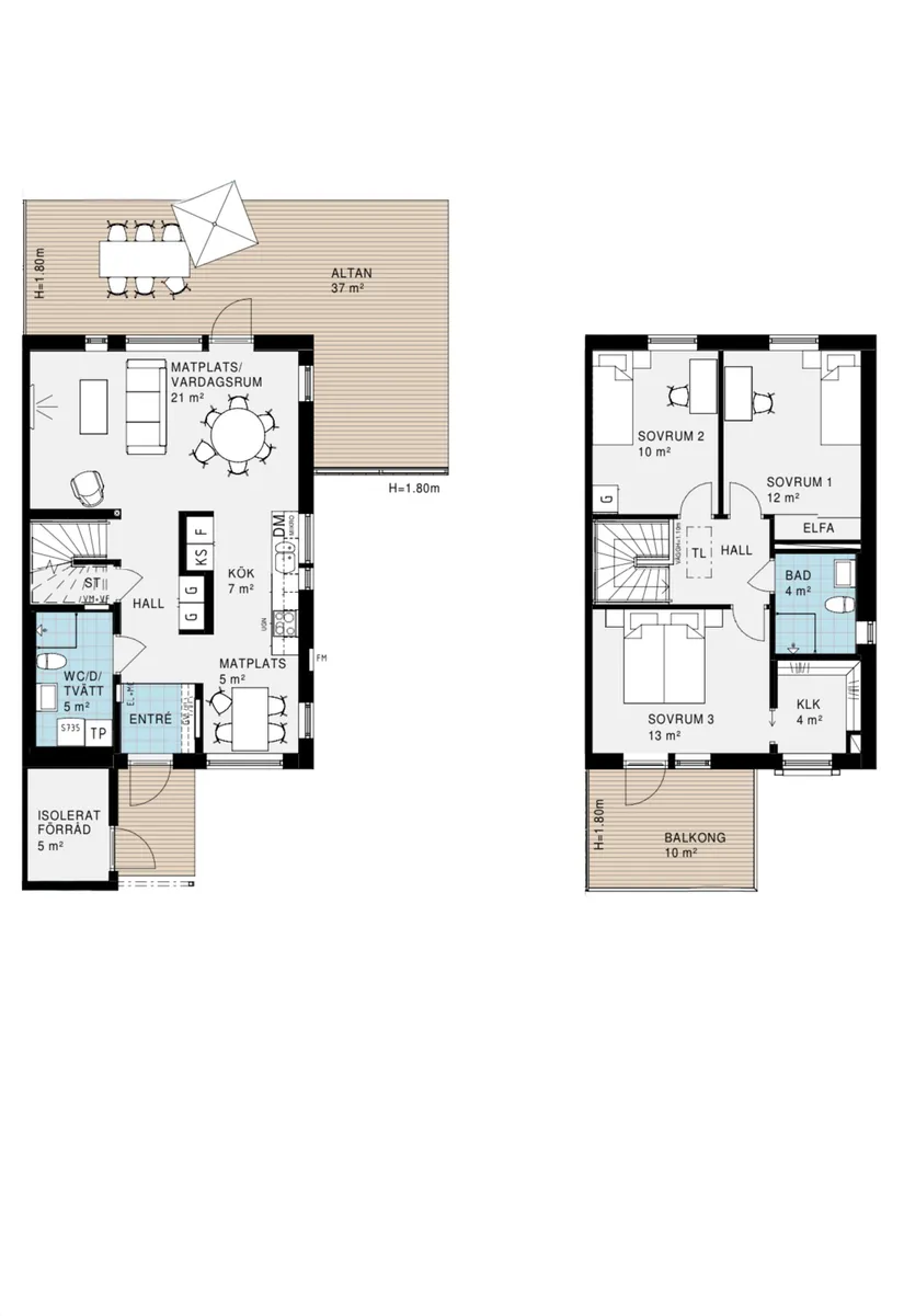 Bostadsrätt, Radhus, Davids västra väg 44, Landvetter, Härryda